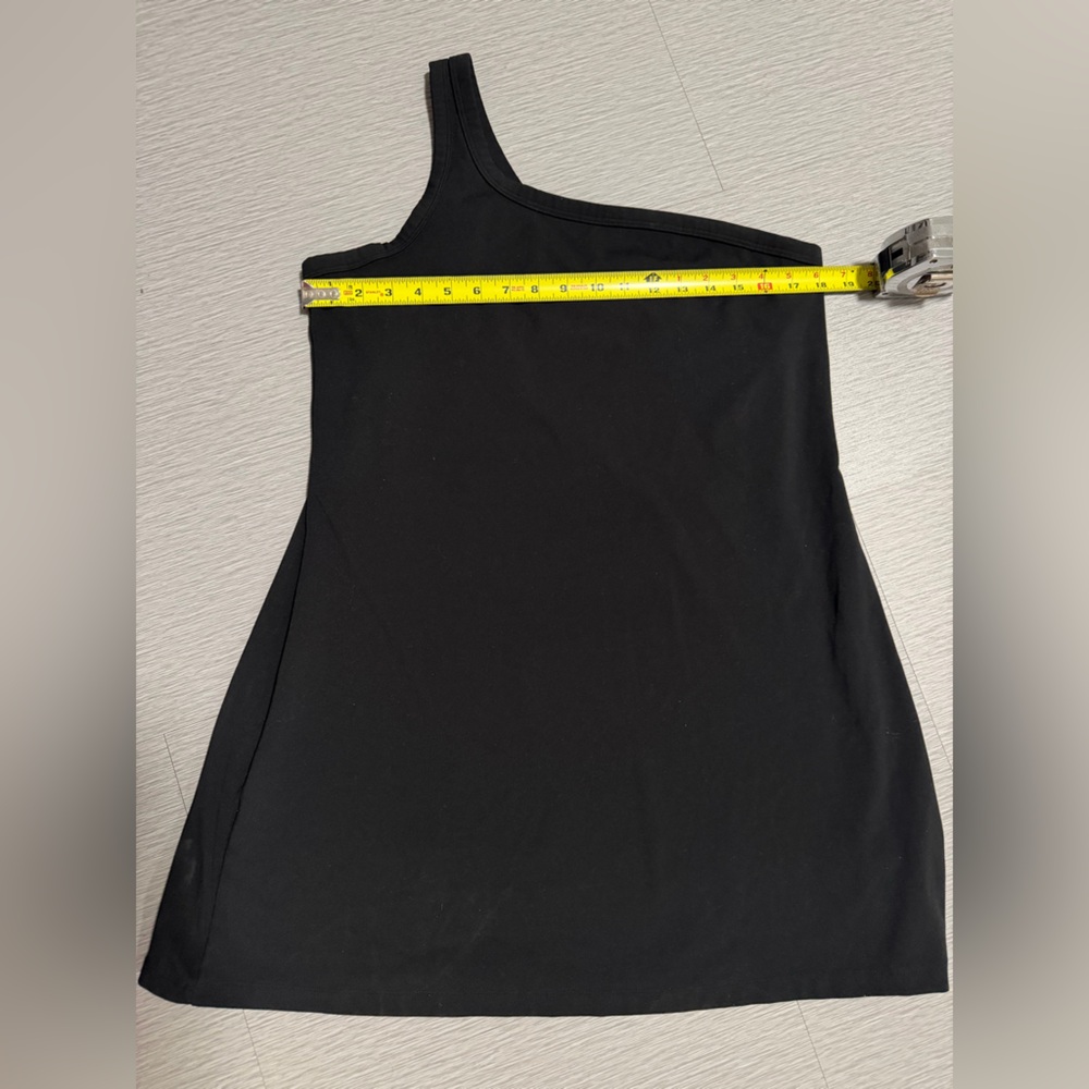 all in motion Black One-Shoulder Dress Large - Picture 3 of 8